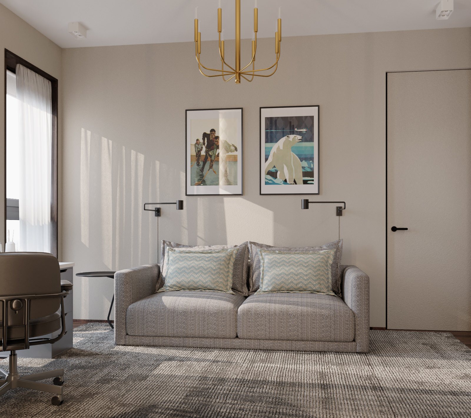 Квартира 120м2 ЖК "Хорошевский"