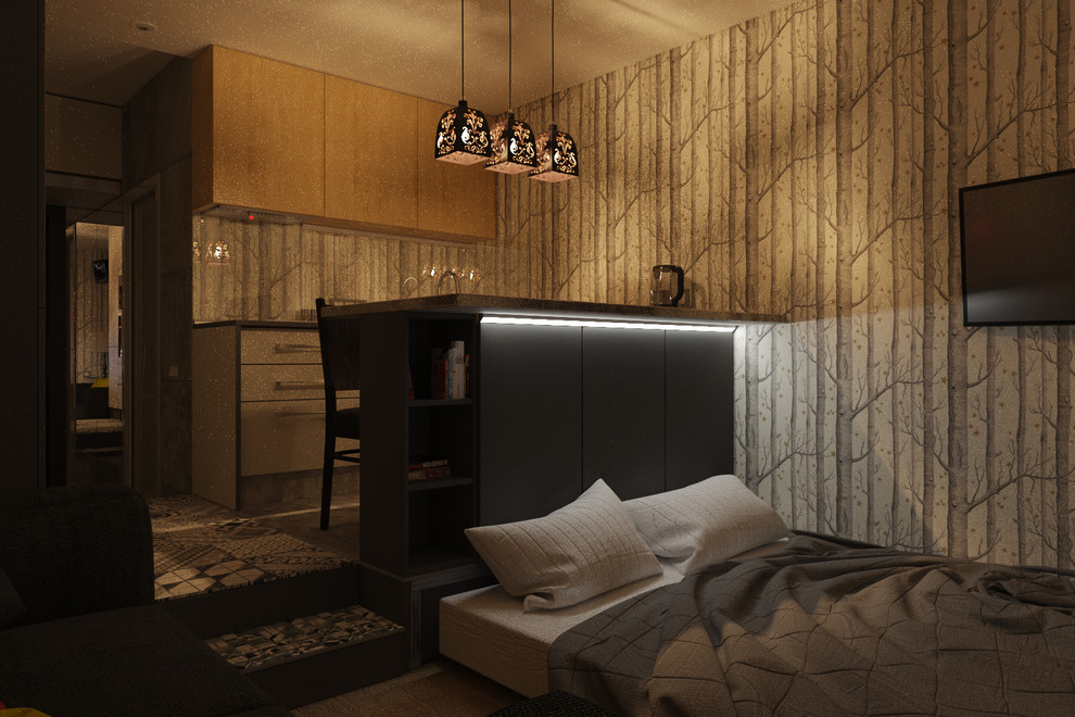 Студия для гостеприимного молодого холостяка