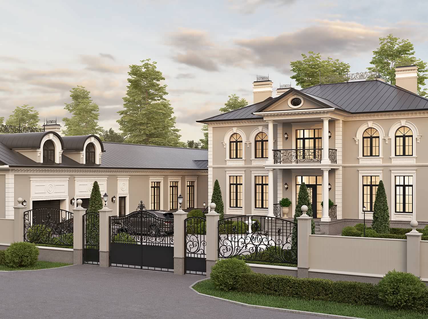 Обложка проекта: Дом "Классика"