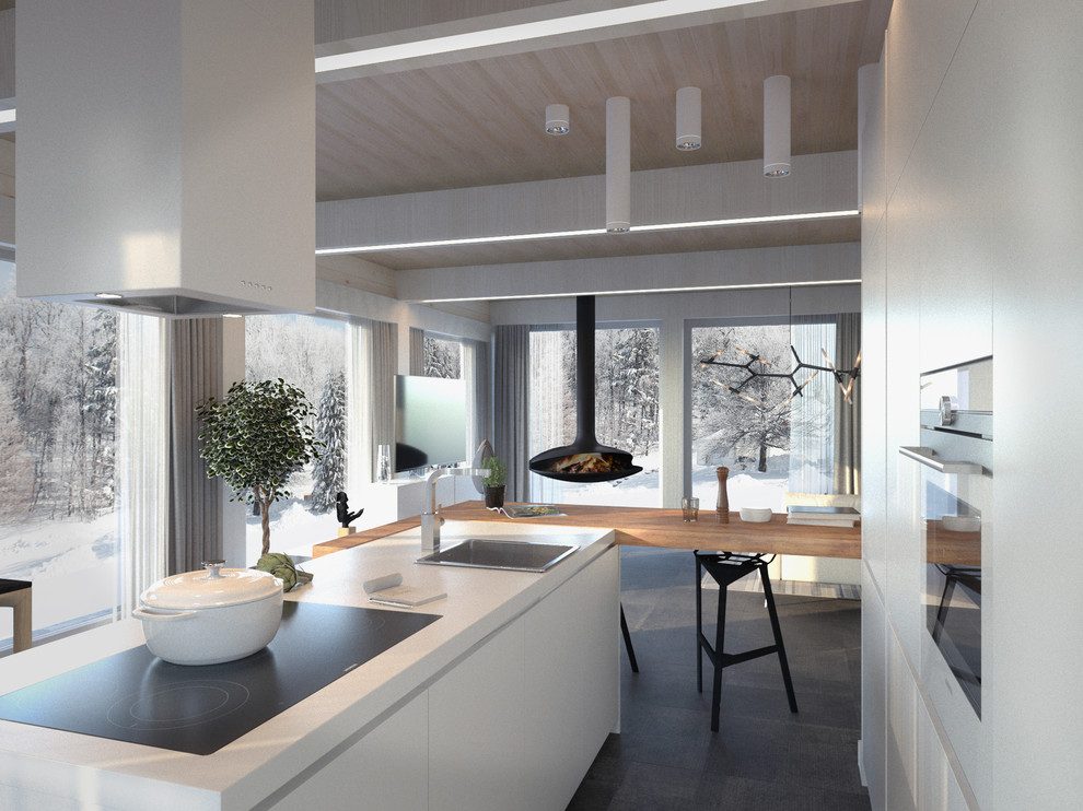 Современный загородный дом