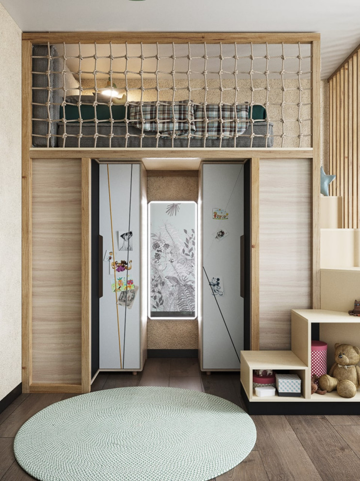 Прилофтованная четырехкомнатная квартира из трёшки в ЖК КОКОС