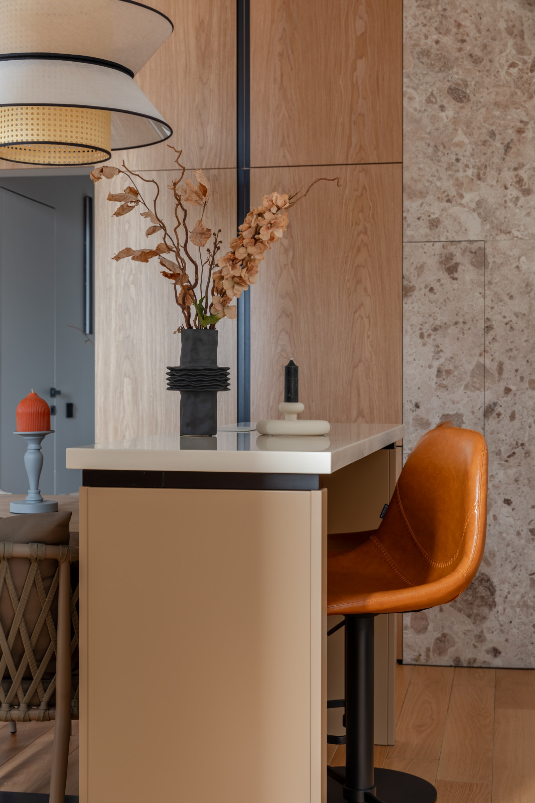 Фото: Экостиль для холостяка 65м.кв.