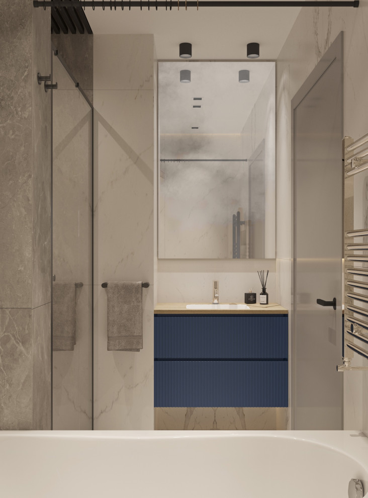 Дизайн трёхкомнатной квартиры 97 м2