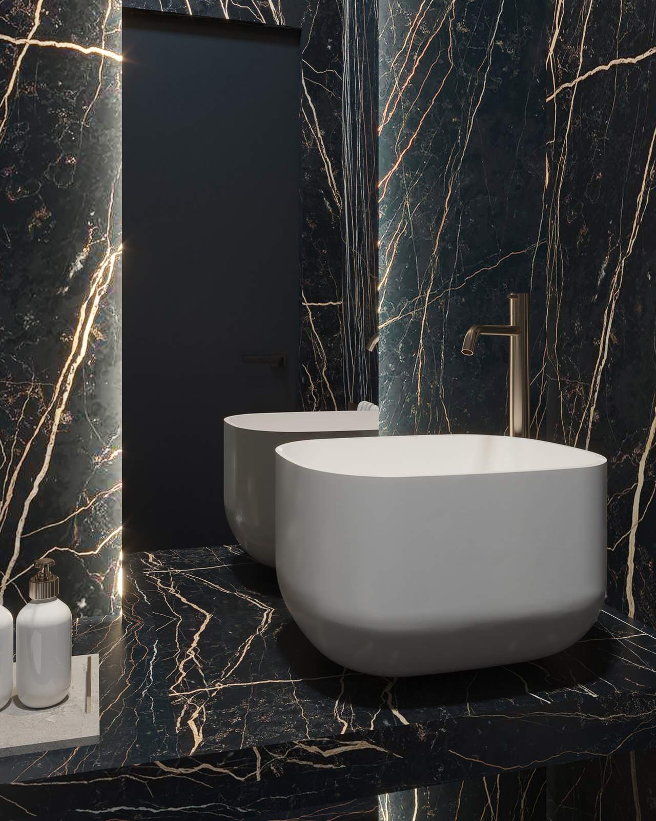 Y-house. Дизайн интерьера двухэтажного дома.