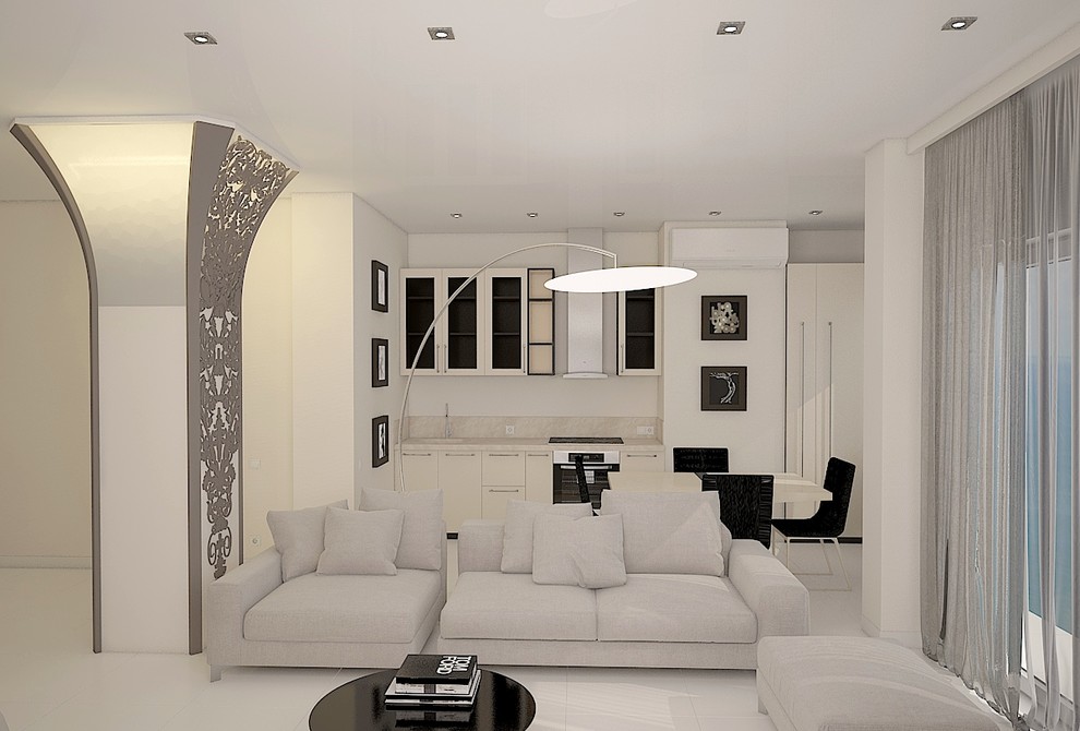 Когда украшением в квартире становиться колона