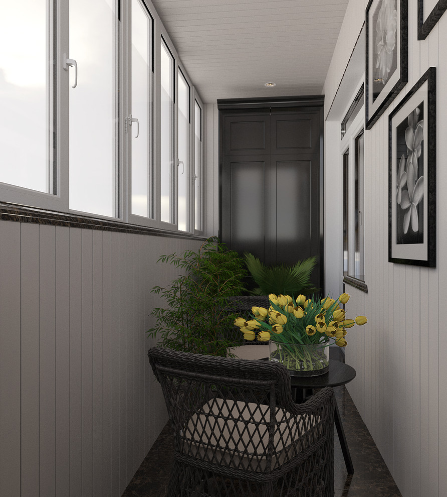 Project of Interiors at private flat at Molodogvardeyskaya Street, Moscow
