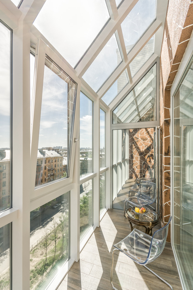 Оконные конструкции в квартире на Варшавской