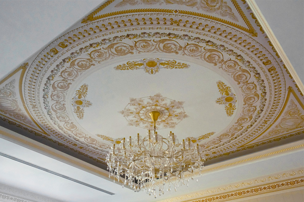 Оформление потолков в Алматинской Епархии Русской Православной Церкви