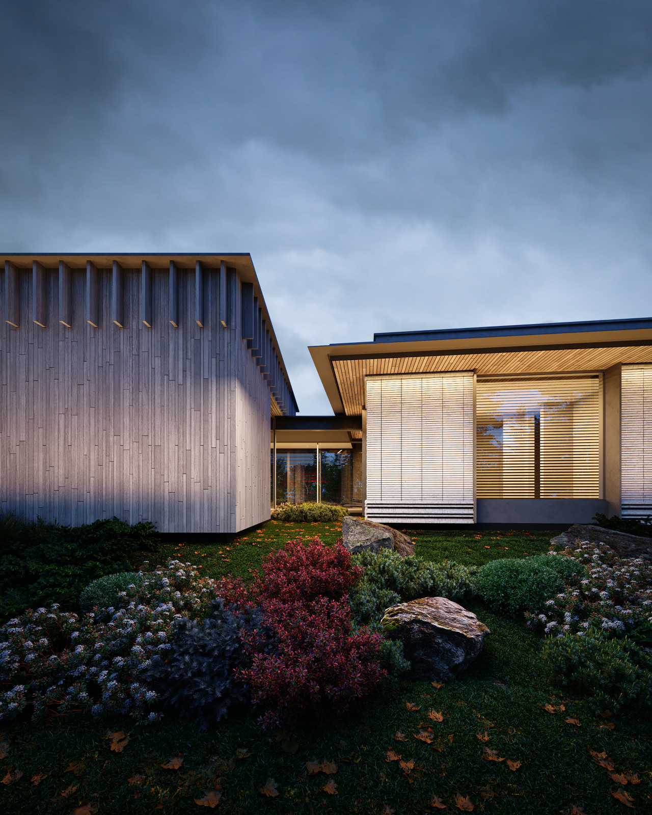 Introspective House рядом с Национальным парком «Лосиный Остров».