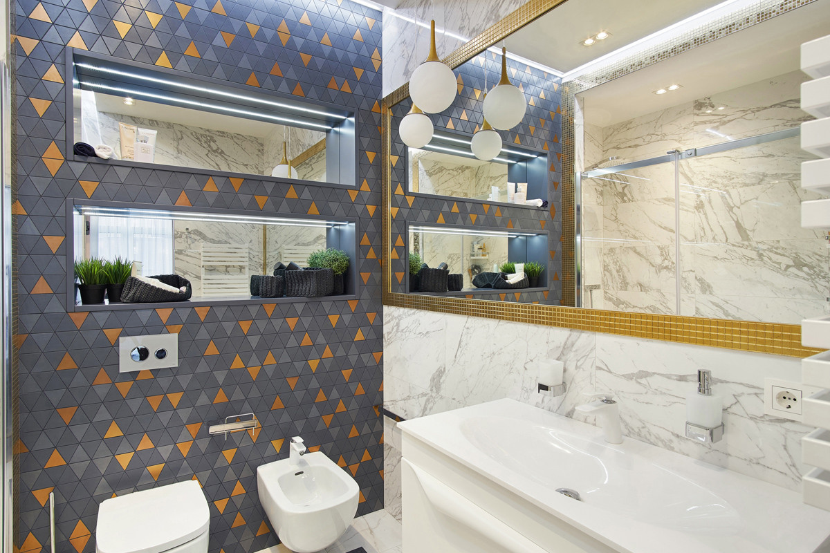 Городская  квартира 180м2 для большой семьи "Классический сюжет"