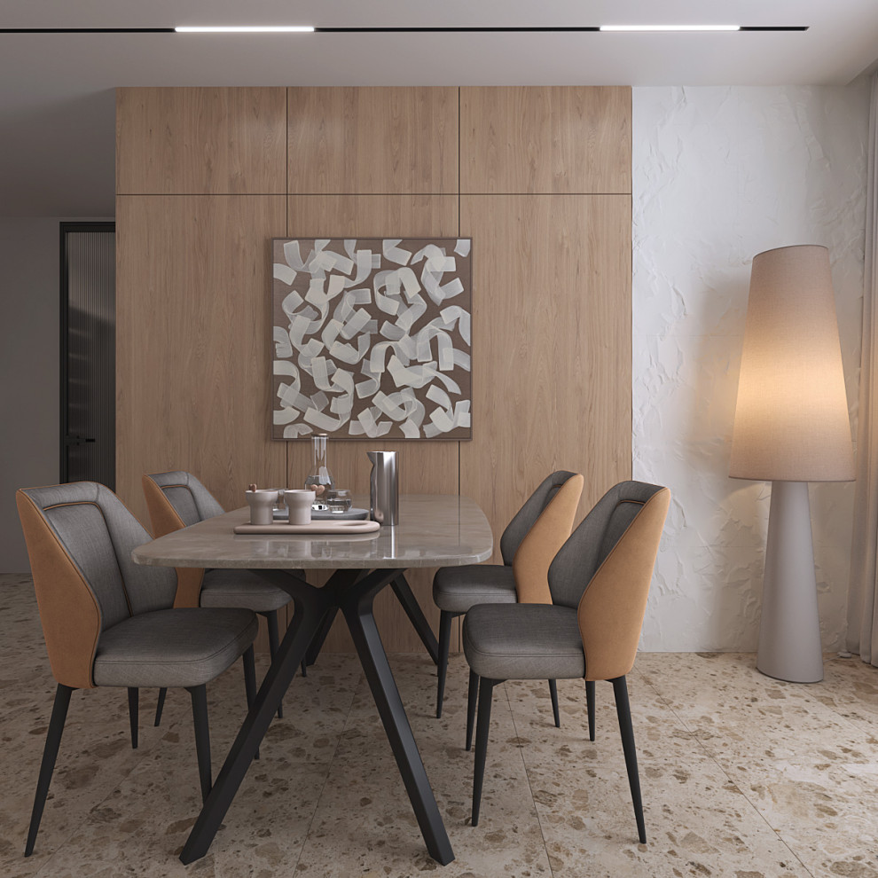 Геометрия комфорта. Квартира в современном стиле: 3-комнатная квартира 86 м2