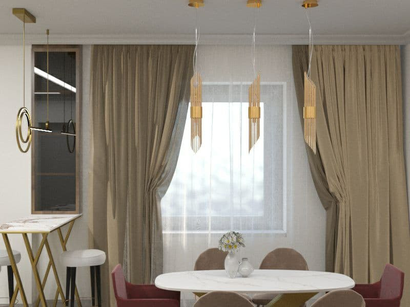 Проект трехкомнатной квартиры в ЖК ART City