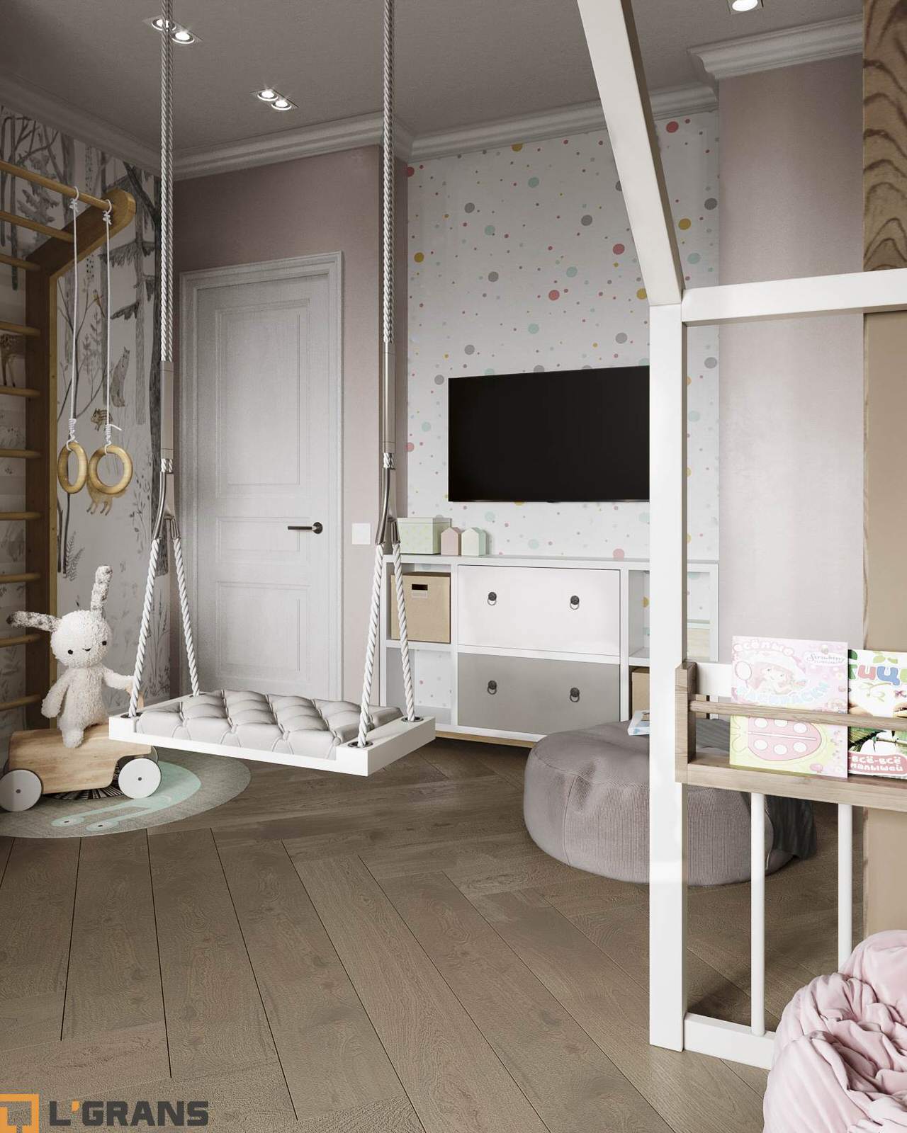 Дизайн проект интерьера квартиры в ЖК Пионерский