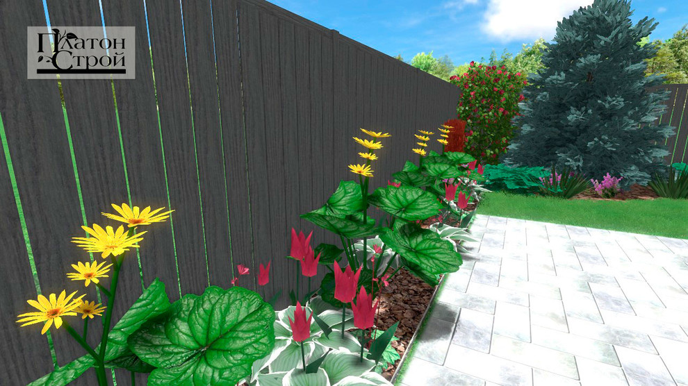 Ландшафтный дизайн 2 сотки. Бровары