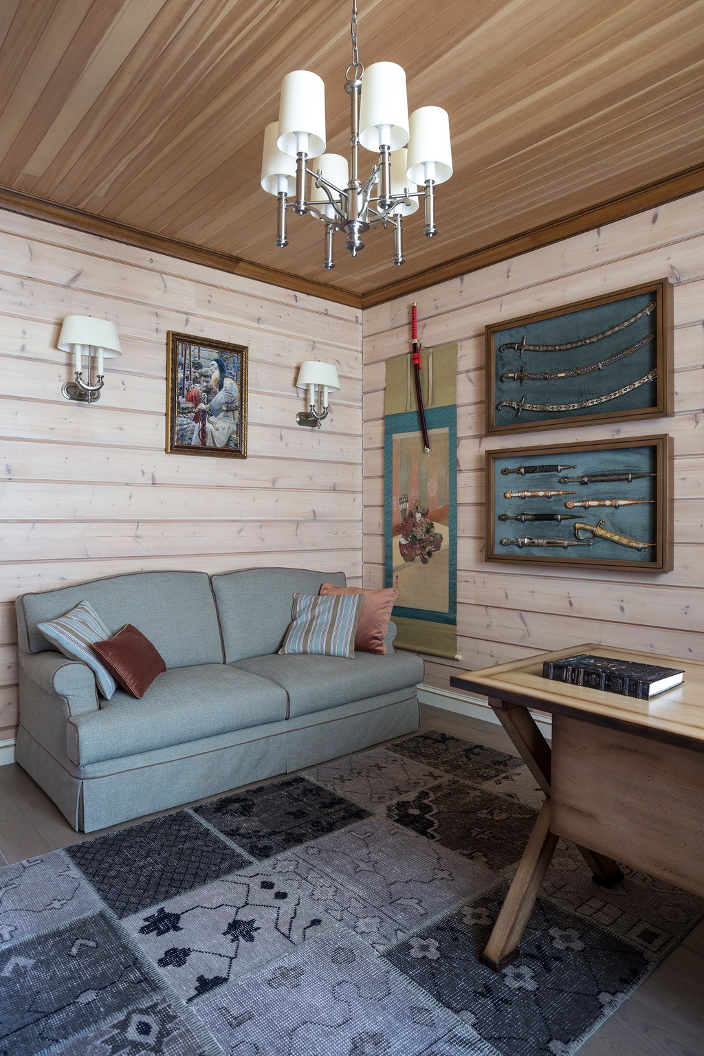 Дом из клееного бруса для большой семьи.