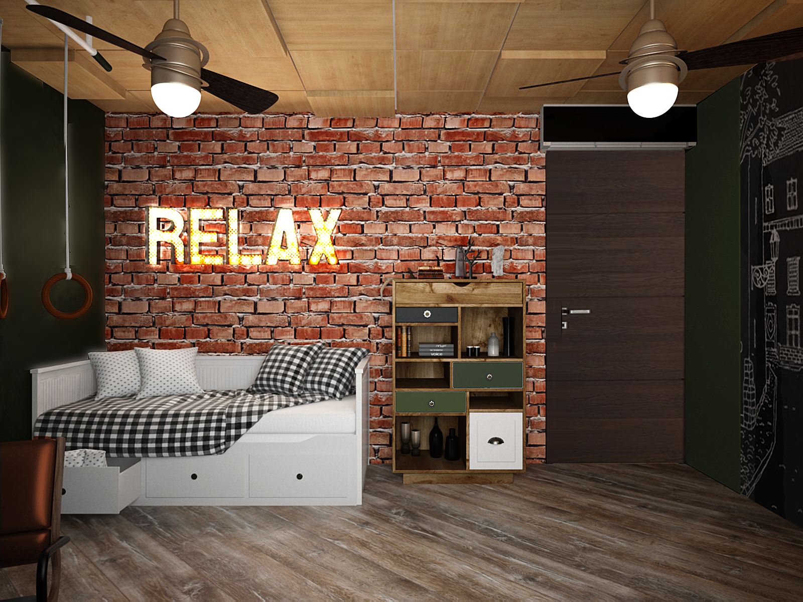 "Лофт", 105 кв. в ЖК "Гринада", 2019 г.