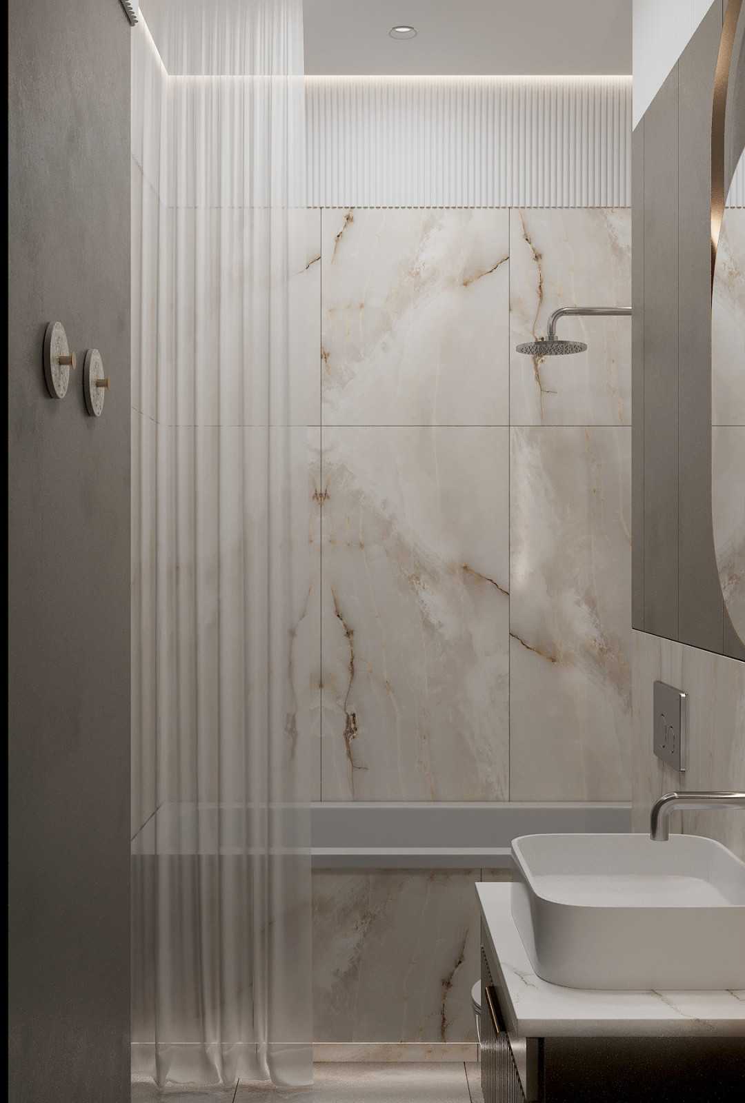 Однокомнатная квартира на С.Агиша