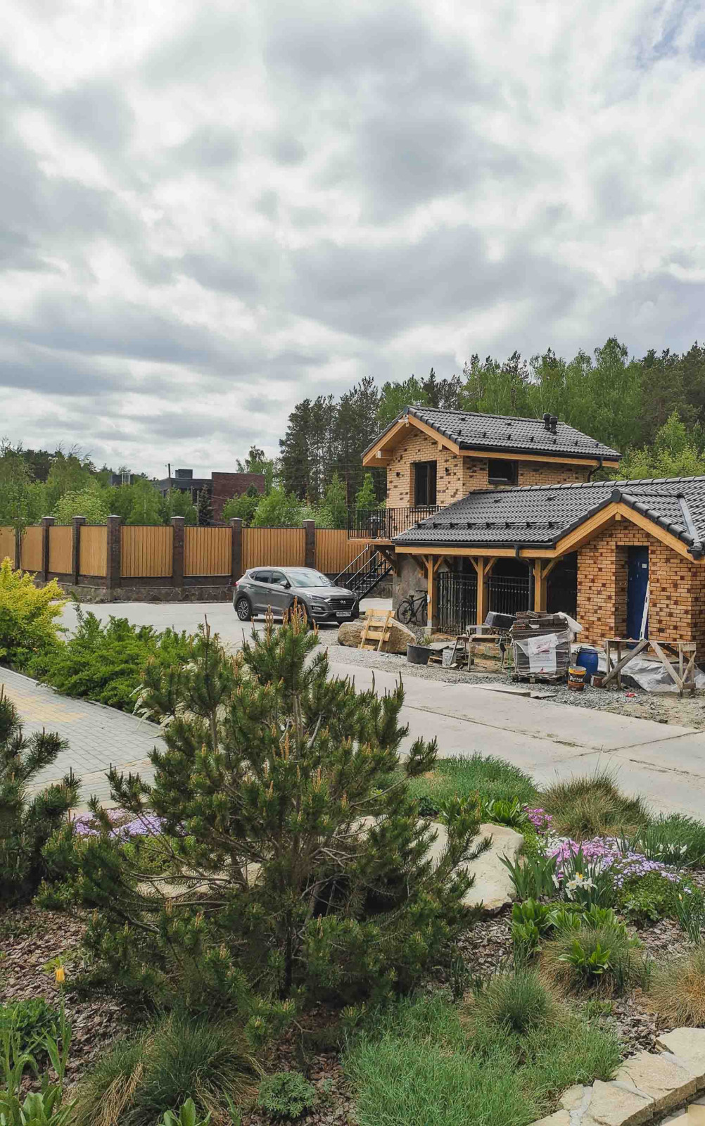 Роскошный сад в Екатеринбурге