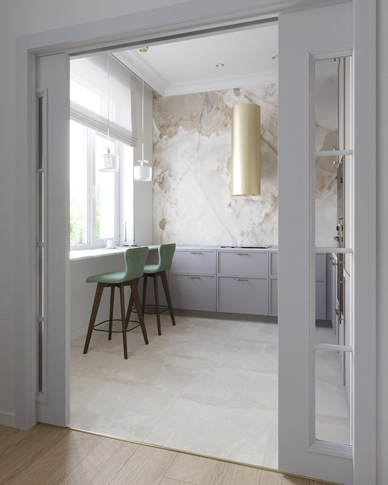 Кухня и гостиная