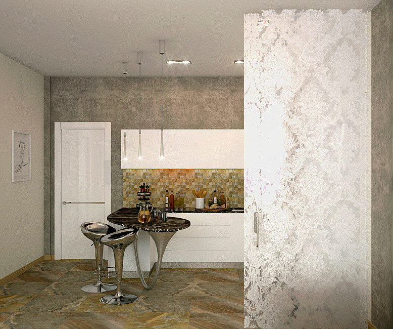 Современная квартира для летчика.