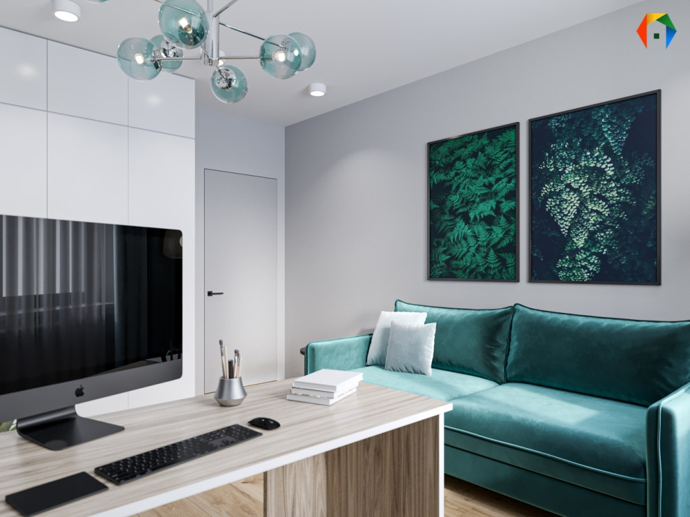 Золотой треугольник. Дизайн проект с преобладающим скандинавским стилем