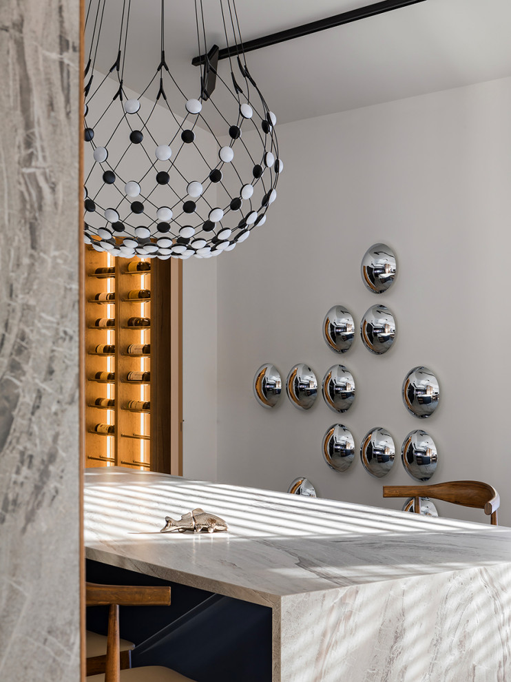 Нескучная монохромность. Дом в ЖК «Пирс» в Минске