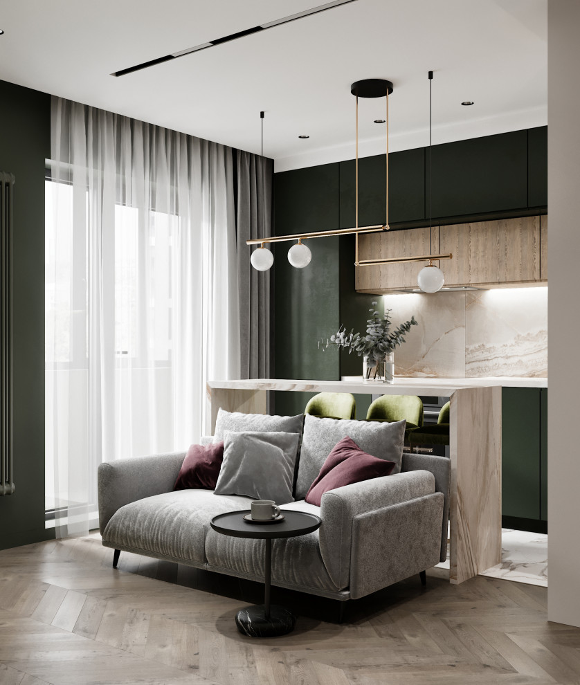 Дизайн проект квартиры 40м2