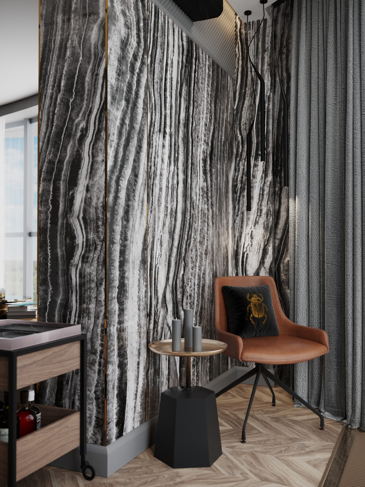 Дизайн проект квартиры "Современные тенденции"