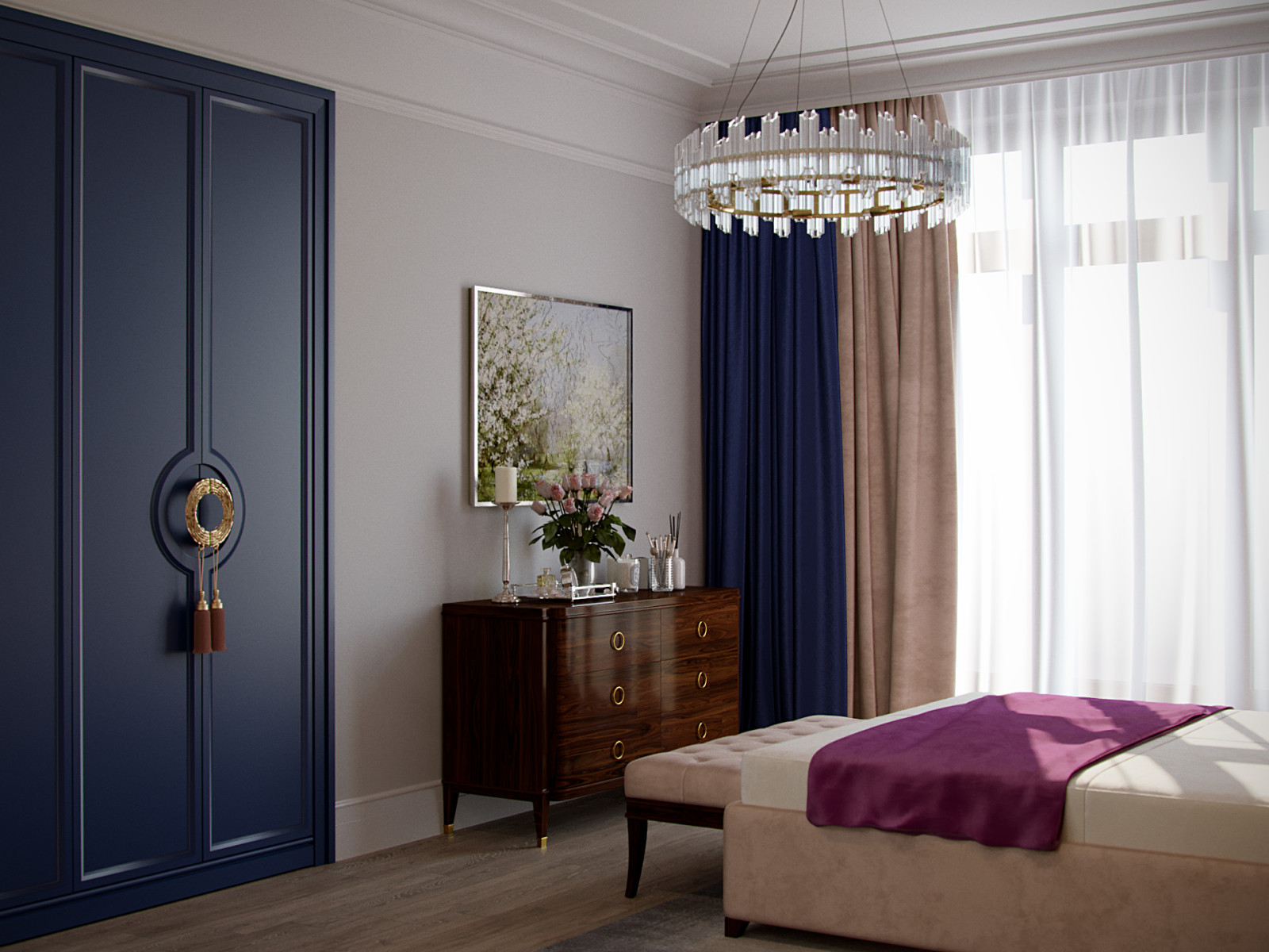 Интерьер спальни