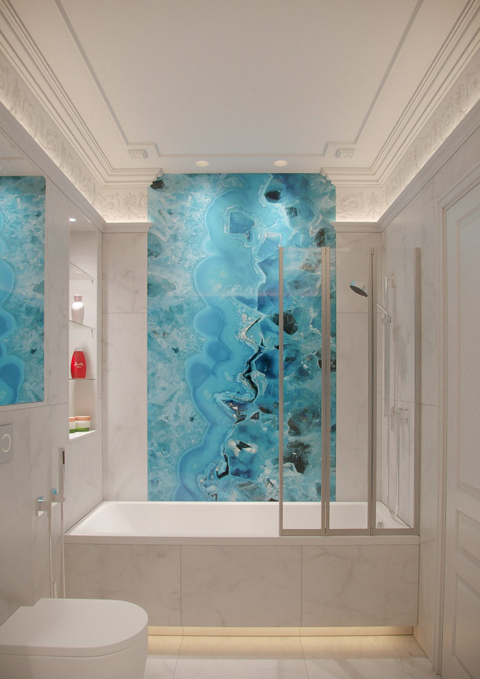 3х уровневая квартира в стиле современная классика