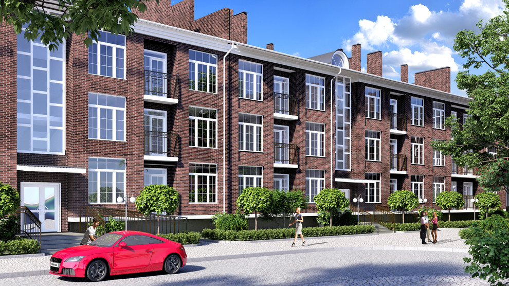 Визуализация многоквартирных домов