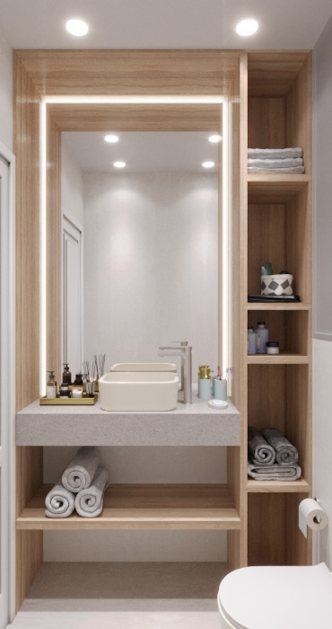 ЖК "Московский вокзал" Санузел 3,72 кв.м.