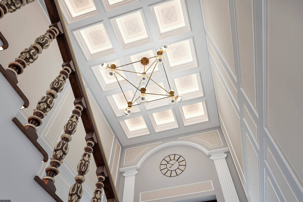 Elegant and modern entrance hall