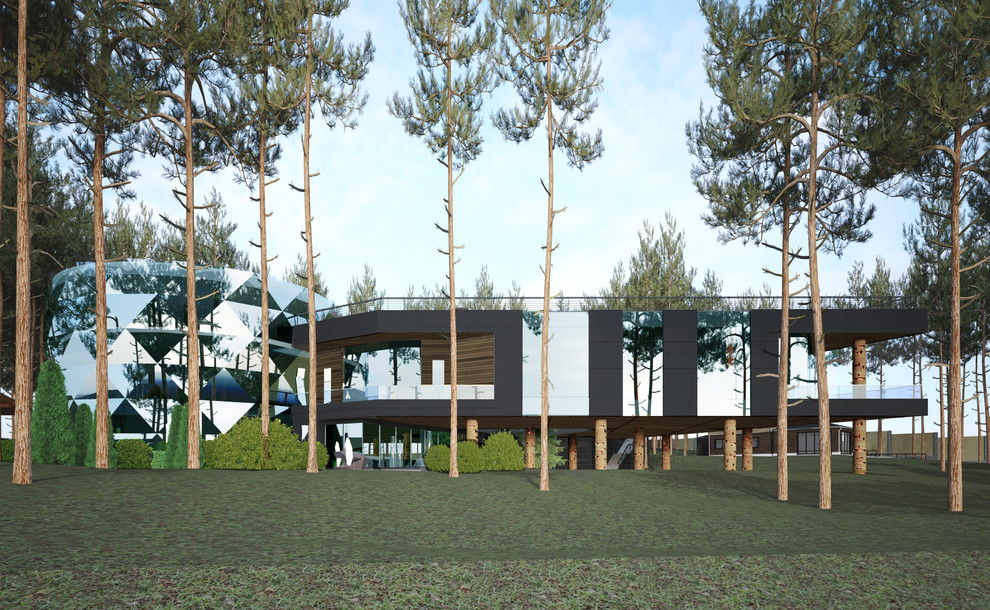 Проект загородного дома 3500м.кв. г.Красноярск