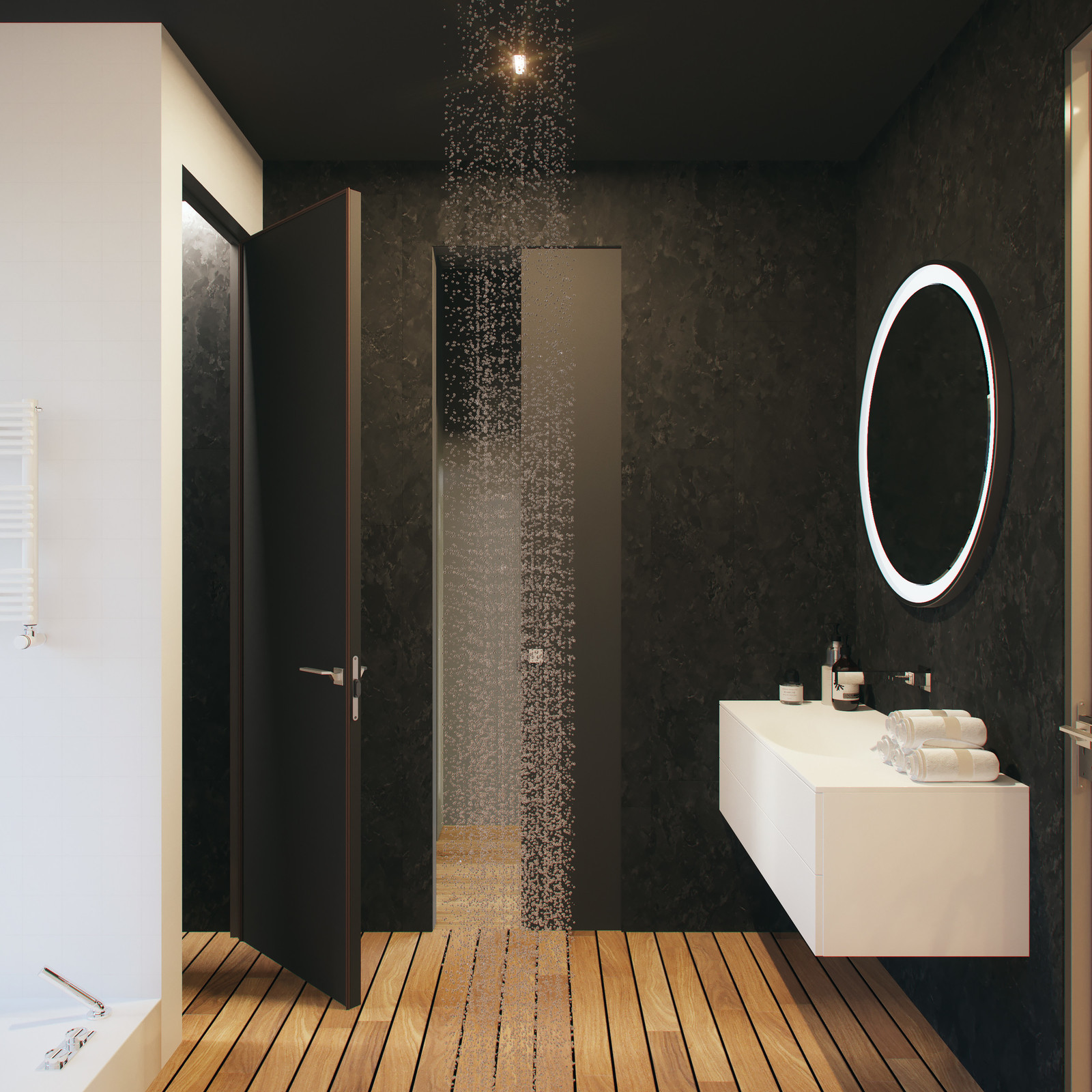 Интерьер банного павильона 45м2 в г. Мытищи