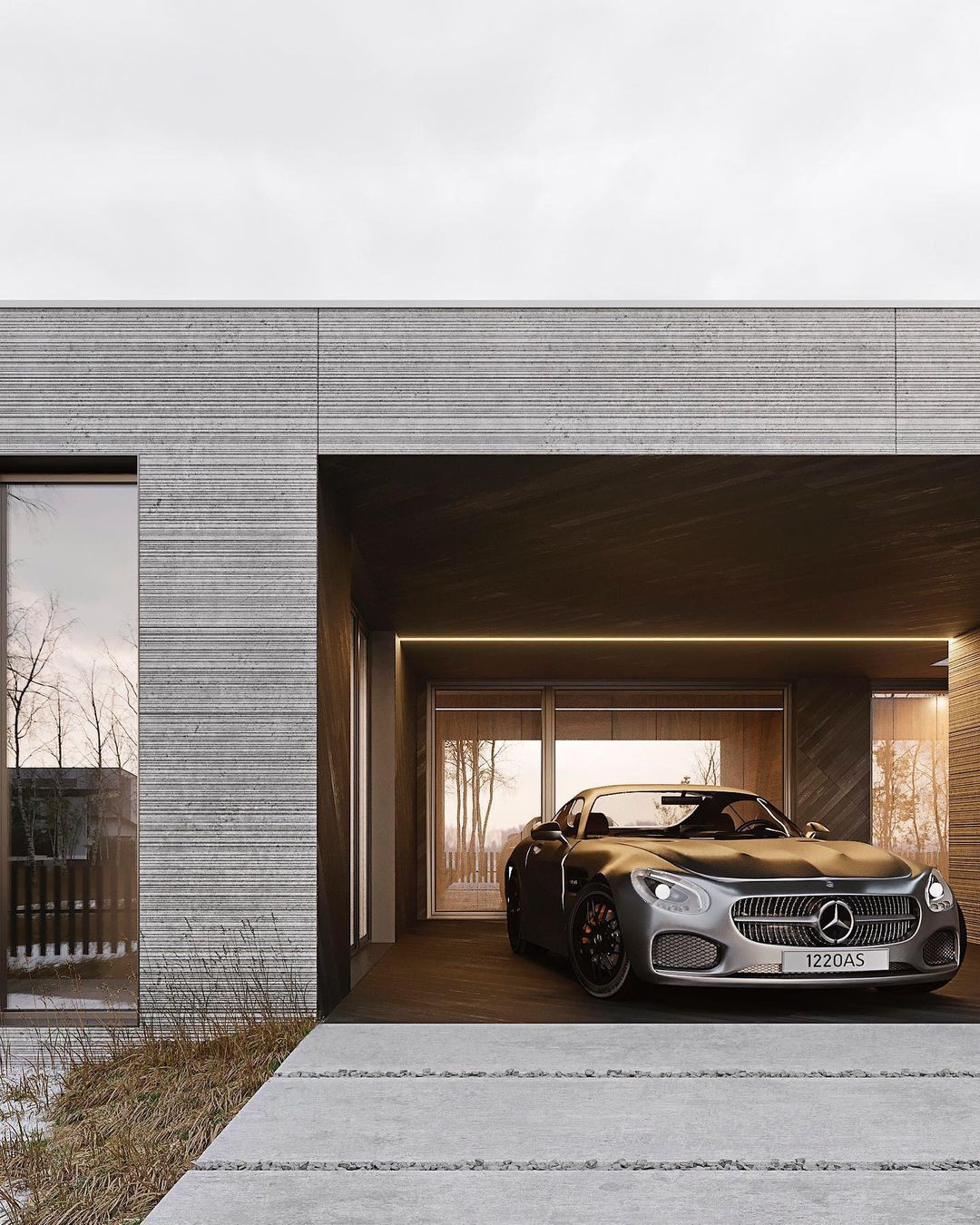 Обложка проекта: Дизайн-проект дома 244 м2. Экстерьер.