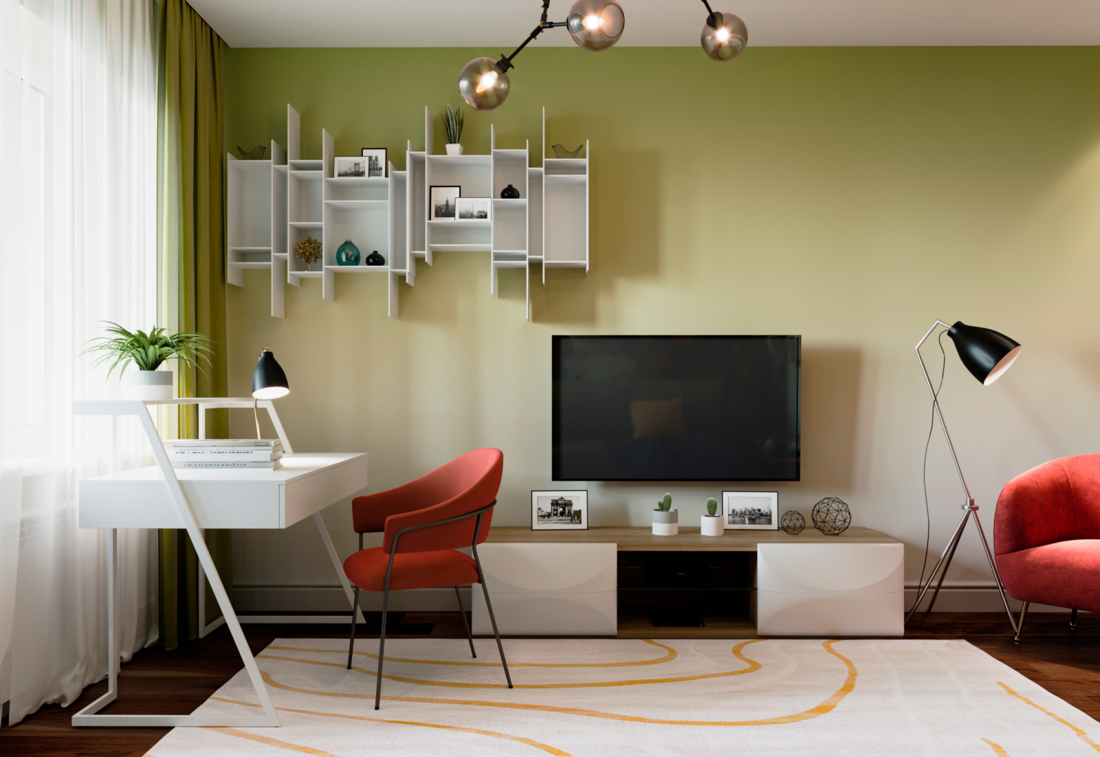 дизайн квартиры "Царская площадь"