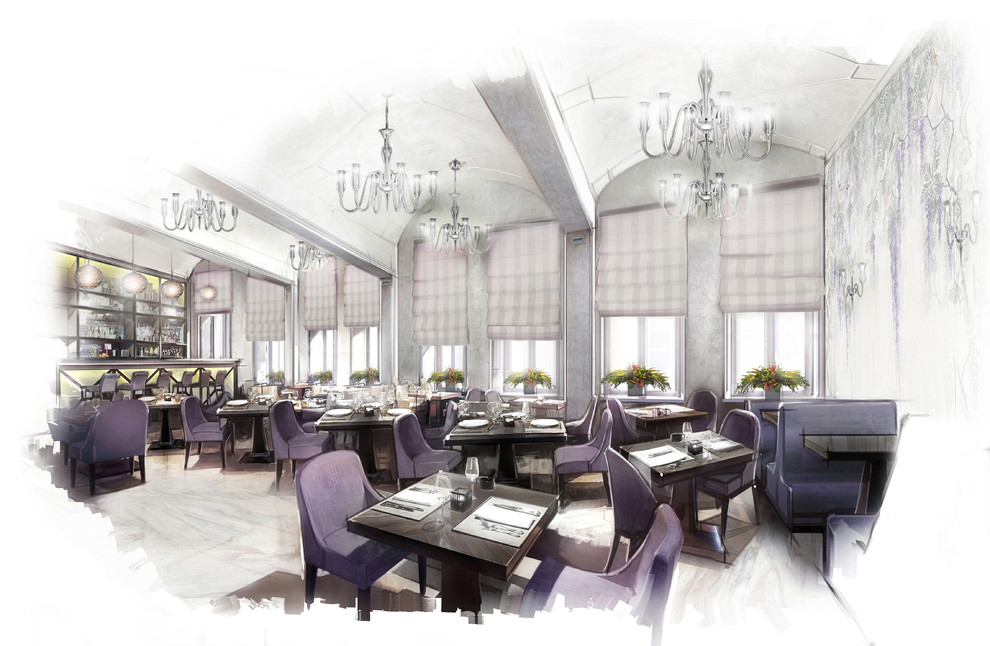 Ресторан в городе Прага