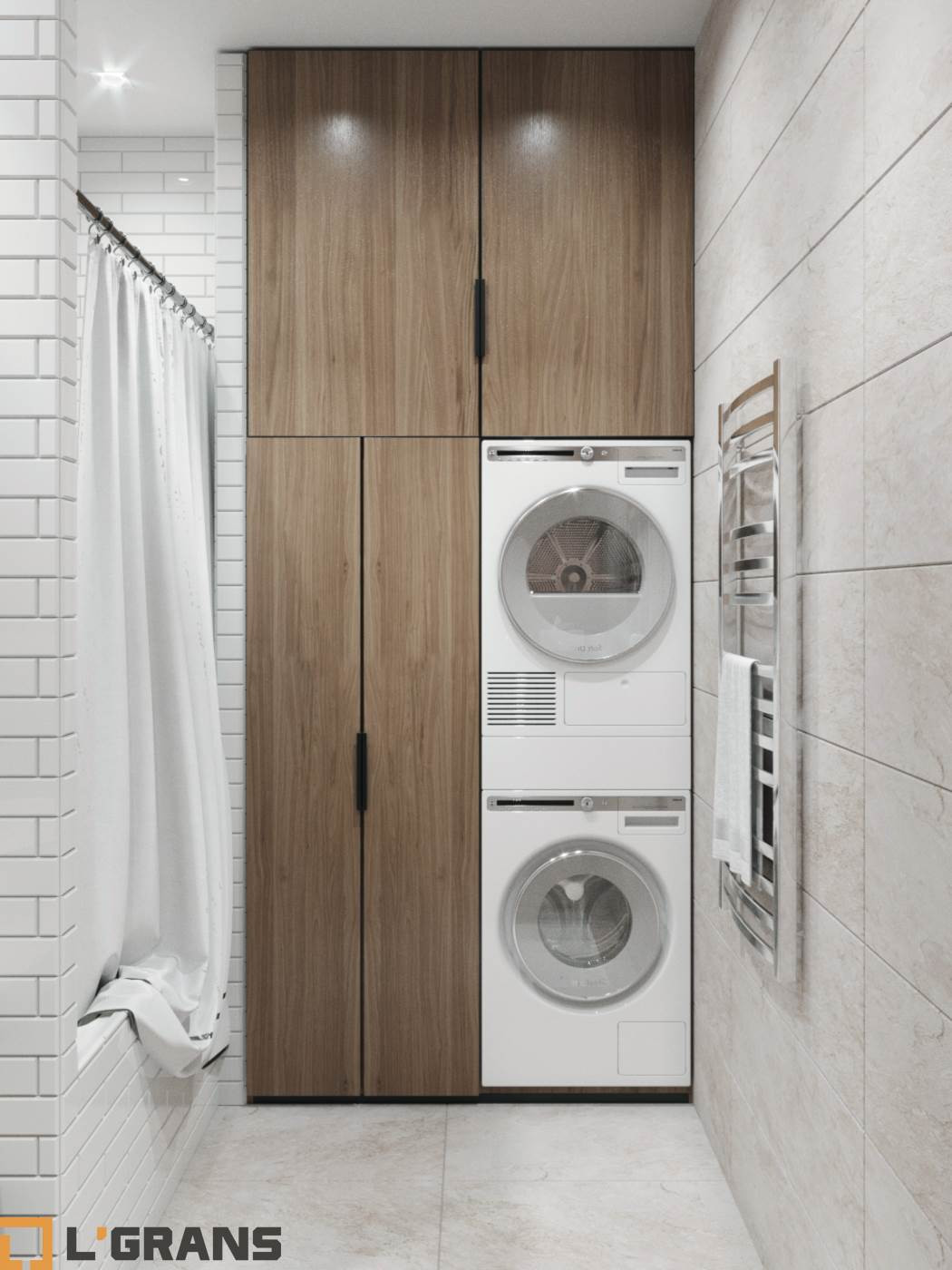 Дизайн проект интерьера квартиры в ЖК Гродеков