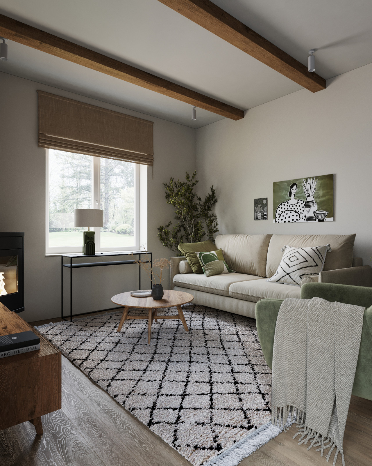 интерьер загородного дома в п.Сосново