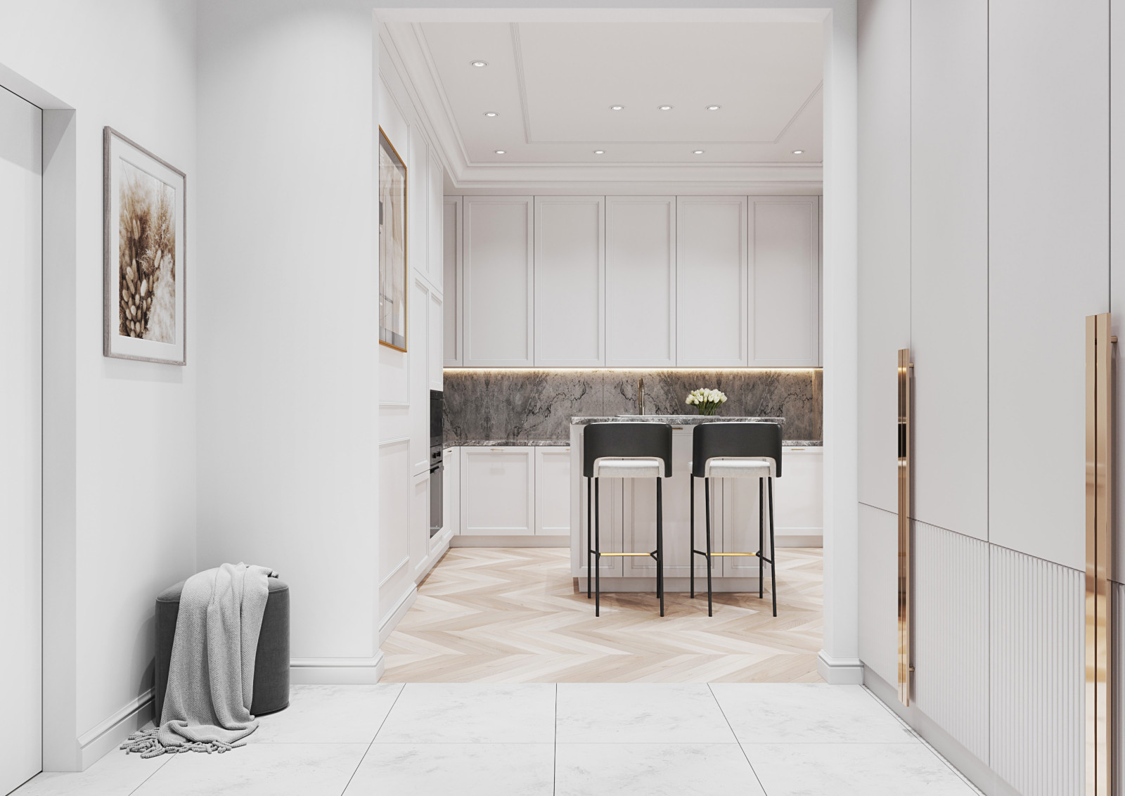 Дизайн-проект квартиры в ЖК NEVA HAUS (Нева Хаус)