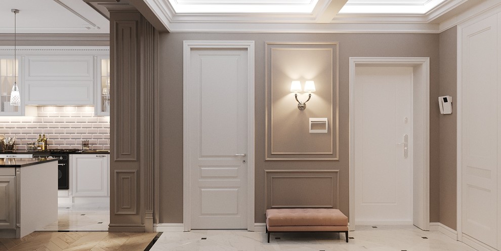 4х комнатная квартира в стиле современная классика