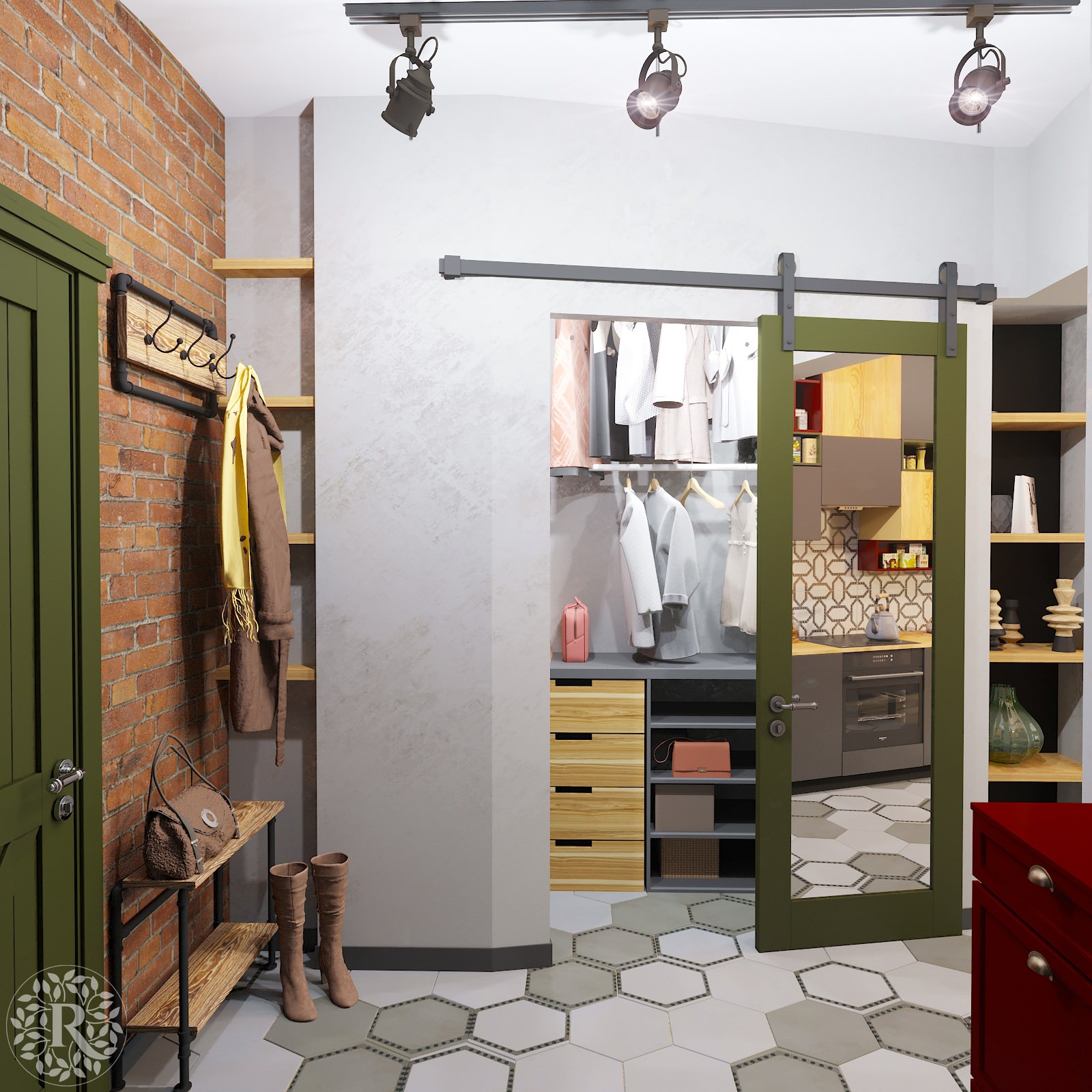 Апартаменты в стиле лофт в Москве