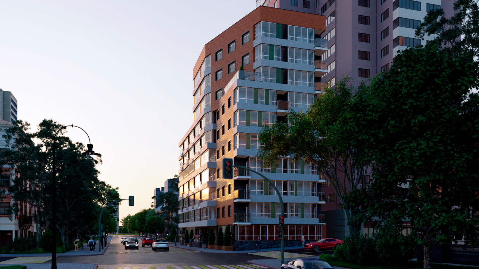 Многоквартирный дом пер. Халтуринский