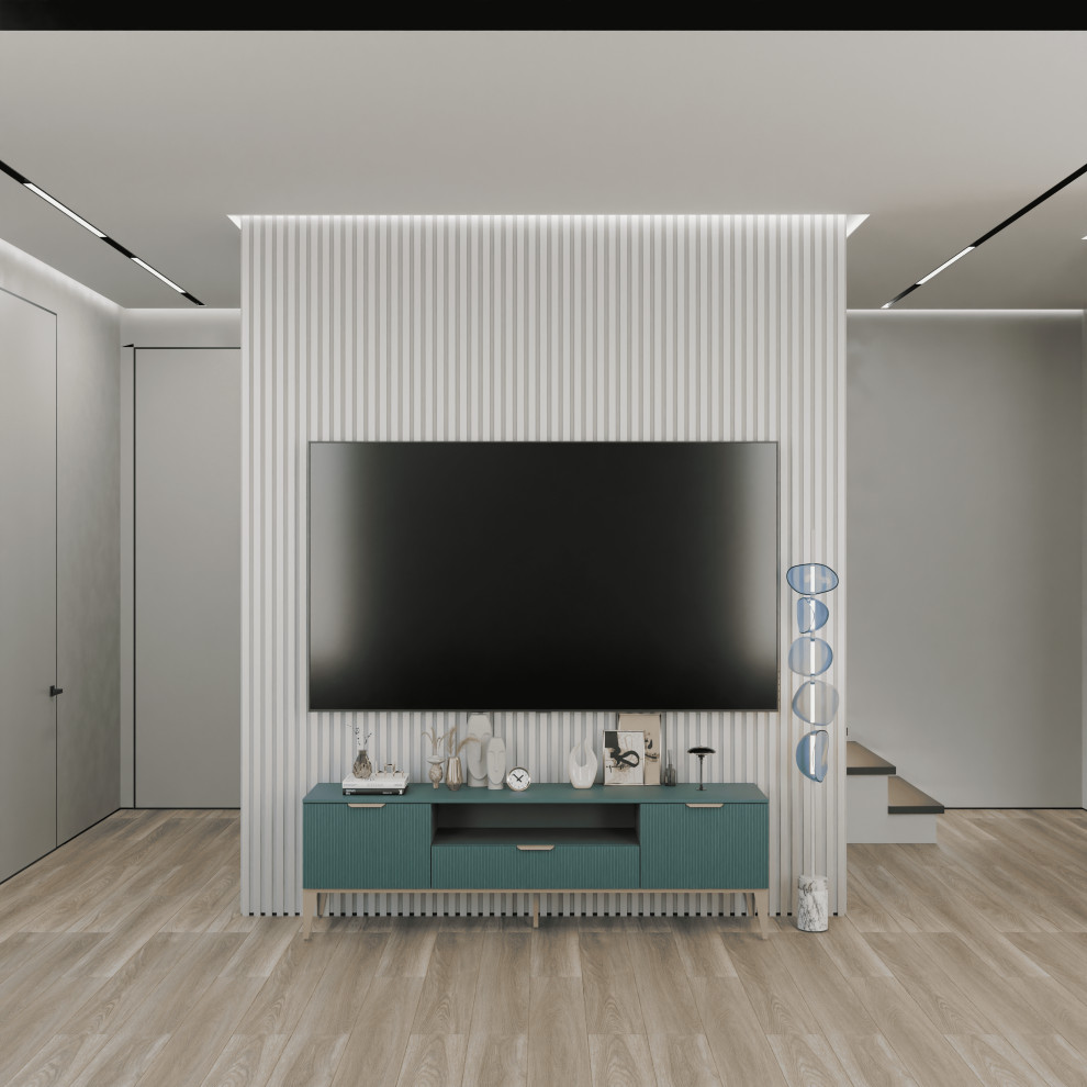 Дизайн кухни-гостинной