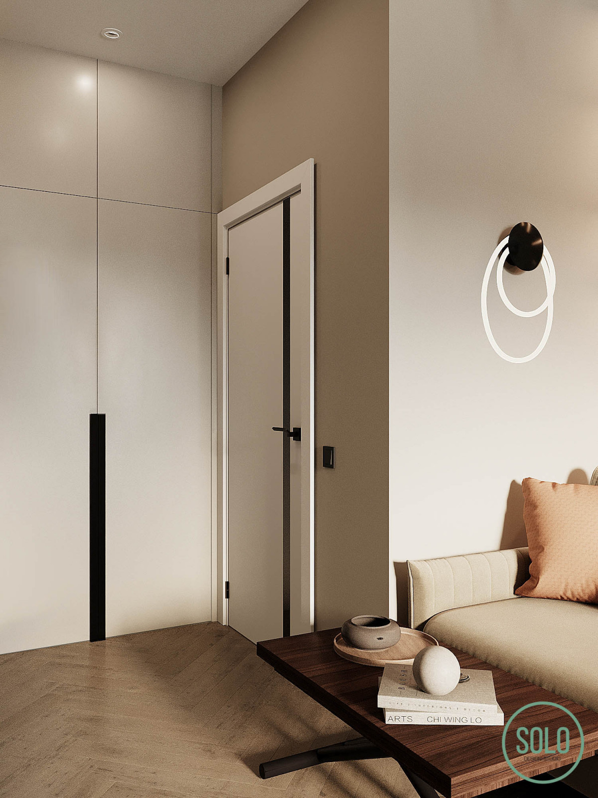 Современный интерьер для молодой семьи