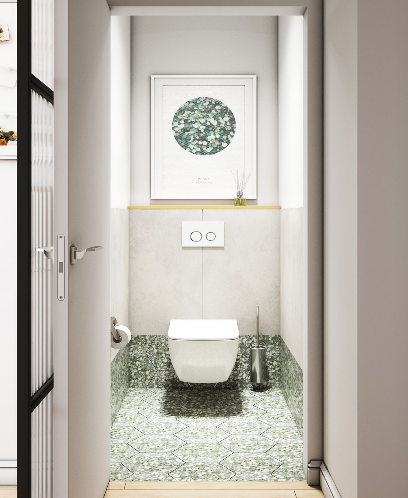 Трехкомнатная квартира для семьи с двумя мальчиками