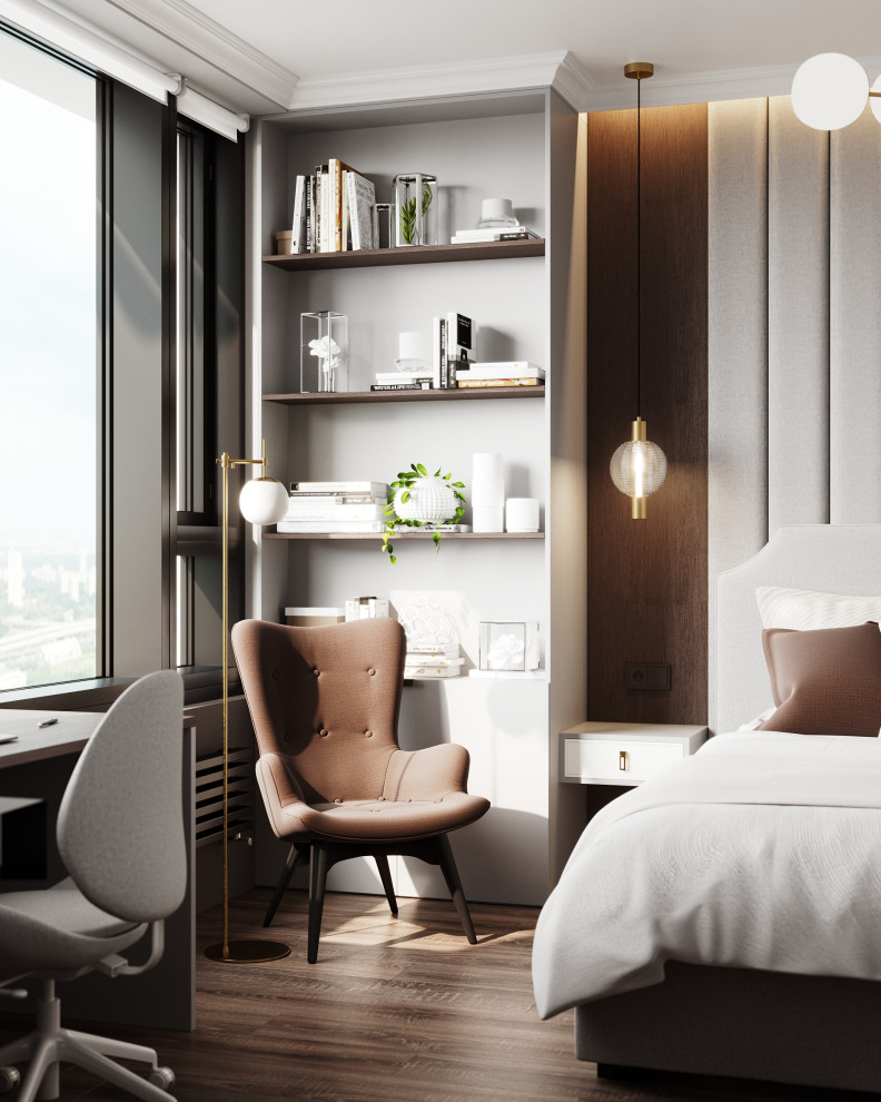 Детская в спокойных тонах ЖК Небо