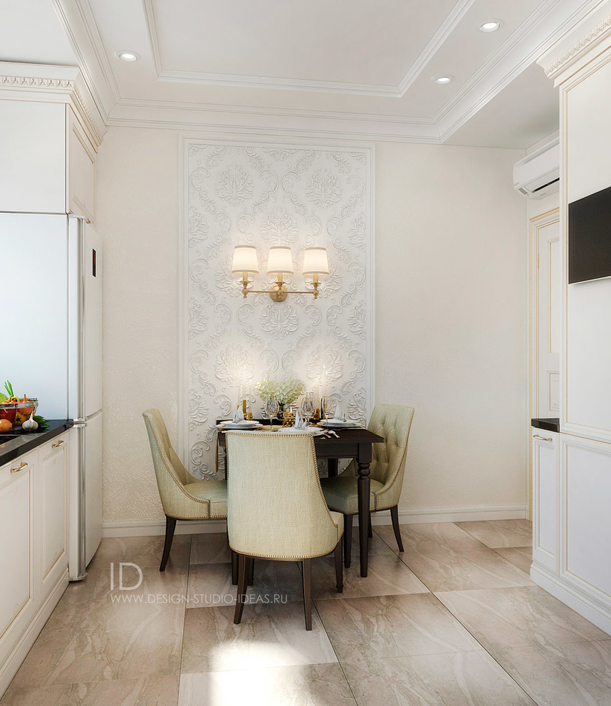 Обложка проекта: Неоклассика в двухкомнатной квартире