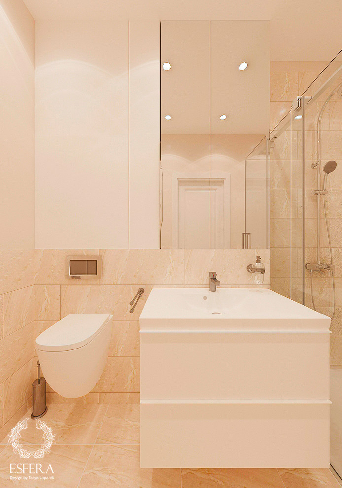 Дизайн проект однокомнатной квартиры.